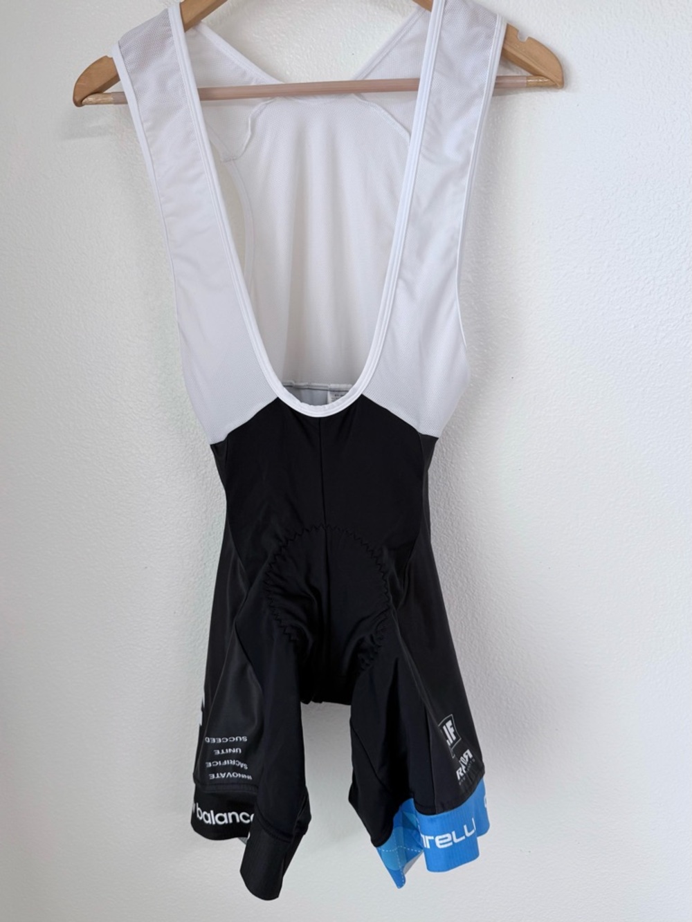 Castelli Garmin-Cervélo Men’s Cycling Bib Shorts-KISS3 Pad-Size Large-Team Issue